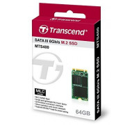 SSD 64GB SSD Transcend MTS400 64GB M.2 2242 SATA III (TS64GMTS400S)