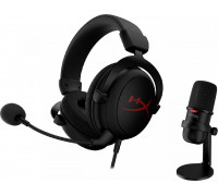 HyperX Streamer Starter Pack Cloud Core + SoloCast Black (HBNDL0001)