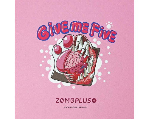 ZOMOPLUS Give Me Five Pink