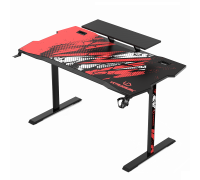 Gaming desk Ultradesk Atomic Black 139 cmx74 cm