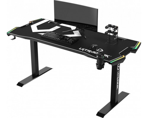 Gaming desk Ultradesk Force White 166 cmx70 cm