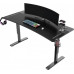 Gaming desk Ultradesk Cruiser Black 160 cmx70 cm