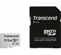 Transcend 300S MicroSDXC 512 GB Class 10 UHS-I/U3 (TS512GUSD300S-A)