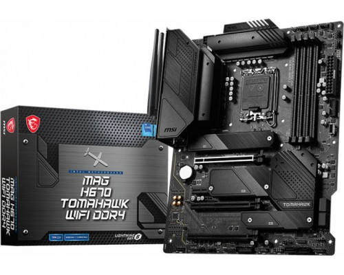 Intel H670 MSI MAG H670 TOMAHAWK WIFI DDR4