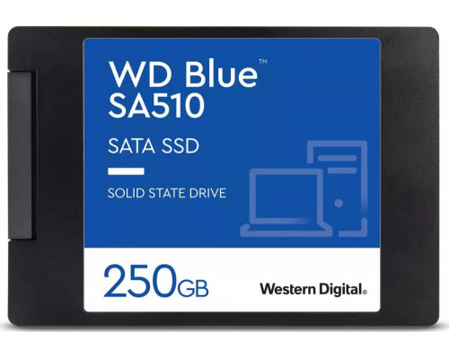 SSD 250GB SSD WD Blue SA510 250GB 2.5" SATA III (WDS250G3B0A)