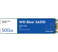 SSD 500GB SSD WD Blue SA510 500GB M.2 2280 SATA III (WDS500G3B0B)