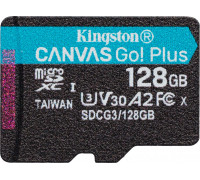 Kingston Canvas Go! Plus MicroSDXC 128 GB Class 10 UHS-I/U3 A2 V30 (SDCG3/128GBSP)