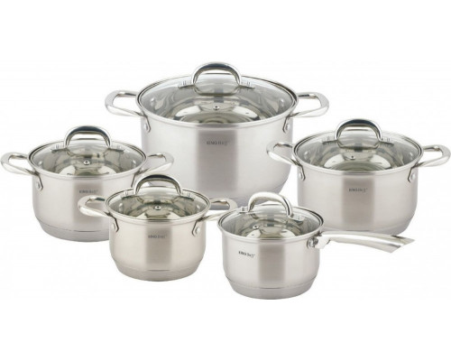 KingHoff Set of pots 10 elements (KH-4466)