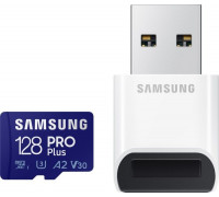 Samsung PRO Plus 2021 MicroSDXC 128 GB Class 10 UHS-I/U3 A2 V30 (MB-MD128KB/WW)