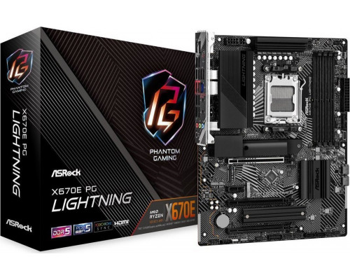 AMD X670E ASRock X670E PG LIGHTNING