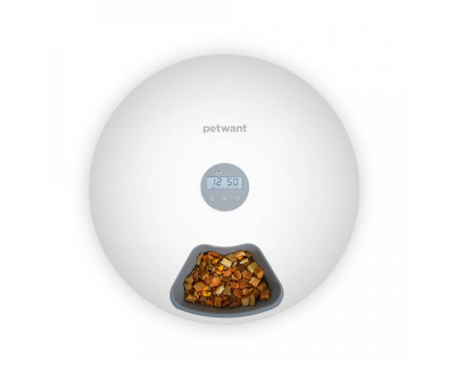 PetWant F6 intelligent 6-chamber food dispenser