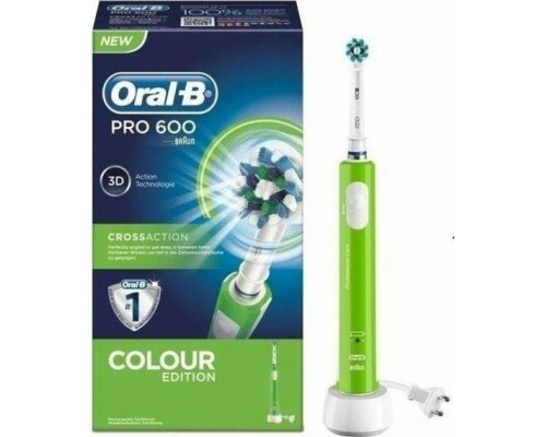 Oral-B Pro 600 CrossAction Green