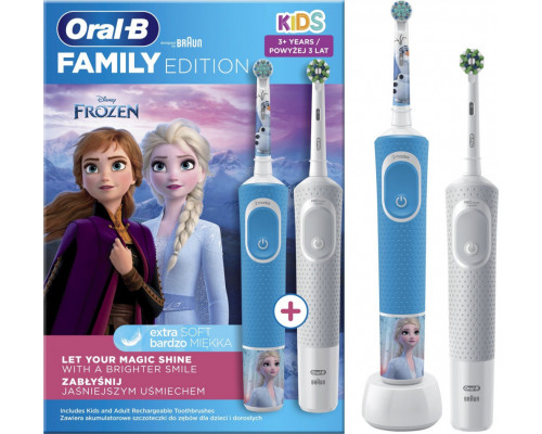 Oral-B Vitality Kids D100 Frozen + D103 Blue