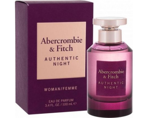 Abercrombie & Fitch Authentic Night EDP 100 ml
