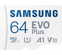 Samsung EVO Plus 2021 MicroSDXC 64 GB Class 10 UHS-I/U1 A1 V10 (MB-MC64KA/EU)