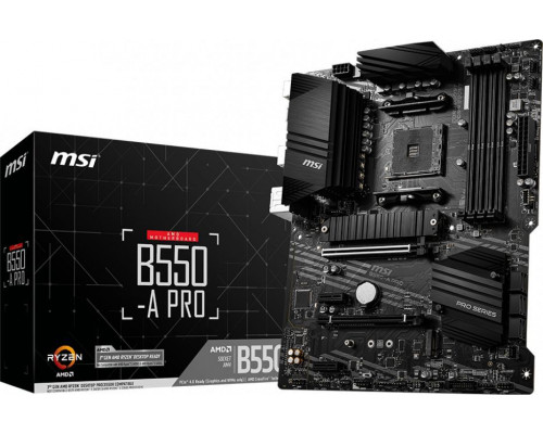 AMD B550 MSI B550-A PRO