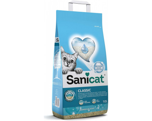 Sanicat Classic, litter, cat, Marseille soap, 10 l