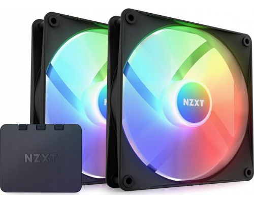 Nzxt F140 RGB Core 2-pack + Hub (RF-C14DF-B1)