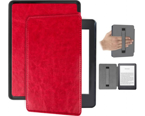 Alogy Leather Smart Case Kindle 10 2019 Red