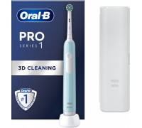 Oral-B Pro Series 1 Cross Action + Travel Case – Blue