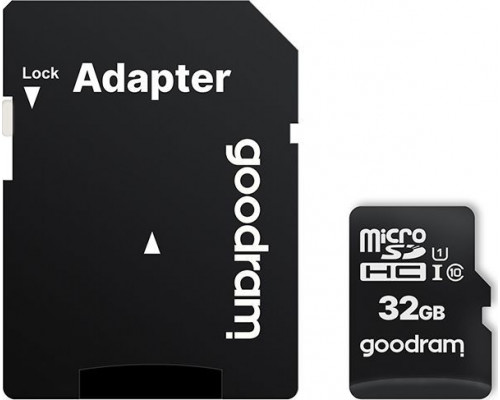 GoodRam MicroSDHC 32 GB Class 10 UHS-I/U1 (M1AA-0320R12)
