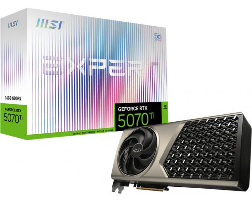 MSI GeForce RTX 5070 Ti Expert OC 16GB GDDR7 DLSS4