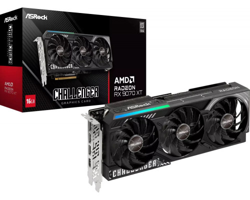 ASRock Radeon RX 9070 XT Challenger 16GB GDDR6 (RX9070XT CL 16G)