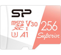 Silicon Power Superior MicroSDXC 256 GB Class 10 UHS-I/U3 A1 V30 (SP256GBSTXDV3V20SP)