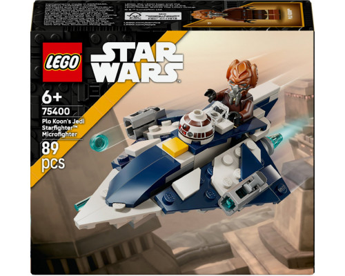 LEGO Star Wars Plo Koon's Jedi Starfighter Microfighter (75400)