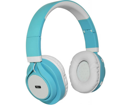 ART BT headphones with a turquoise microphone (ZISL OI-E1C)