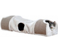 Trixie Scratching tunnel, 110 × 30 × 38 cm, light gray / brown
