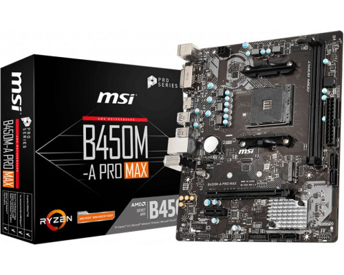 AMD B450 MSI B450M-A PRO MAX