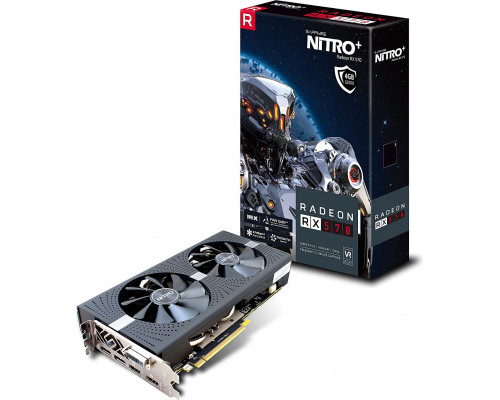 SAPPHIRE NITRO+ RADEON RX 570 4G GDDR5 DUAL HDMI / DVI-D / DUAL DP W/BP (UEFI)