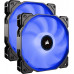 Corsair fan AF140 LED High Airflow Fan 140mm, low noise, dual, blue