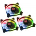 Raijintek Macula 12 Rainbow RGB-LED fan, 120mm, 3 pieces (0R400059)