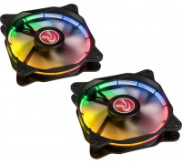 Raijintek Auras RGB 120mm 2 Pack (0R400037)