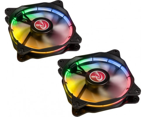 Raijintek Auras RGB 120mm 2 Pack (0R400037)