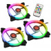 Raijintek IRIS 14 Triple Pack Rainbow RGB (0R400050)