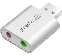 TerraTec 2x Jack 3.5mm Silver