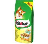Kitekat with chicken and vegetables 12kg