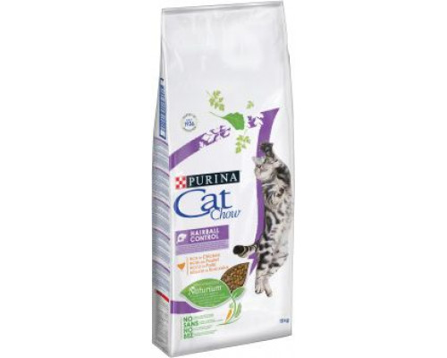 Purina Chicken Cat Chow® Hairball Control 15kg