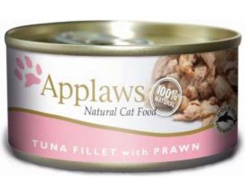 APPLAWS Can of Tuna fillet with shrimps - 5x70g