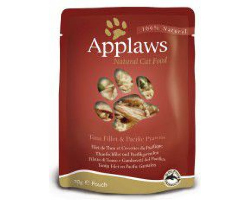 APPLAWS Tuna fillet with Pacific shrimps - 5x70g