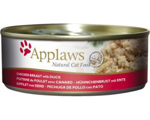 APPLAWS CAT can 5x156g DUCK CHICKEN