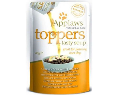 APPLAWS Cat soup with pieces of chicken (3x40g)x2