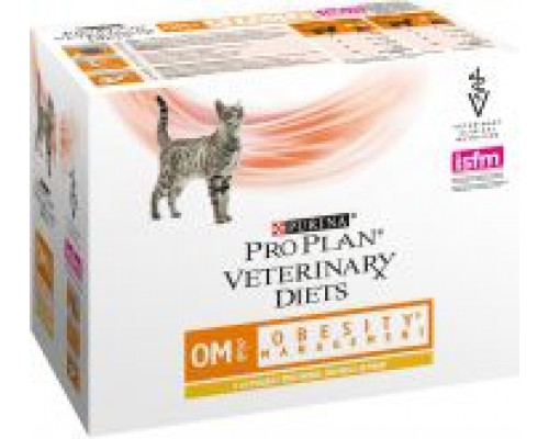 Purina PPVD FELINE OM CAT CHICKEN 10X85G