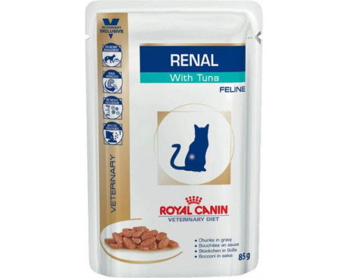 Royal Canin CAT DIET RENAL 5x85G TUNA / TUNA