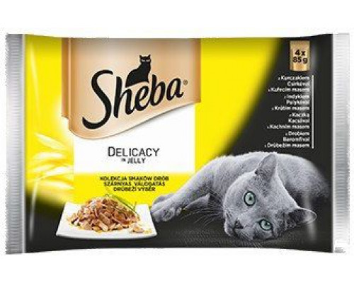 Sheba DELICATO WITH POULTRY IN GALLERY (4x85G)x2