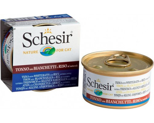 Agras Delic SCHESIR CAT 5x85g can. TUNA FRIED FISH