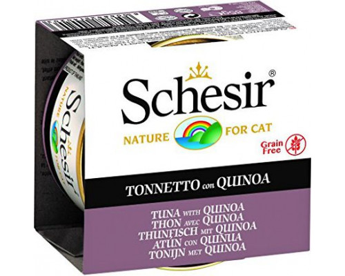 Agras Delic SCHESIR CAT 5x85g can. TUNA RICE quinoa